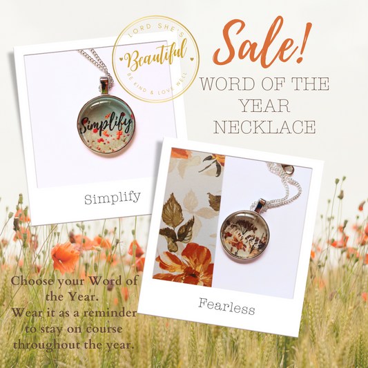 Word of The Year Necklace