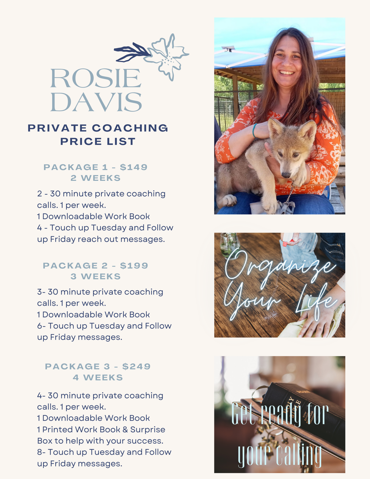 Private Coaching Services